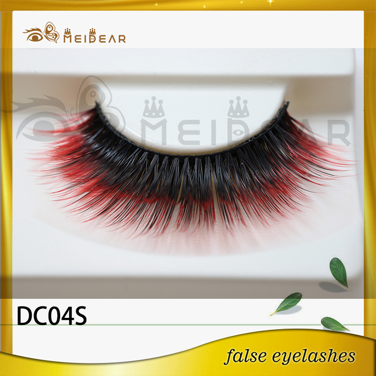 Wholesale premium faux mink strip eyelashes with custom logo packaging